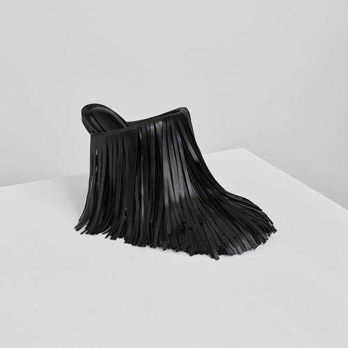 high tassel mule accessories phoebe philo second edit